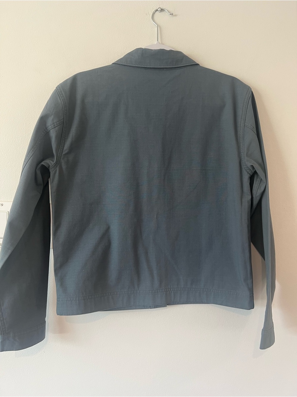 NEW Carhartt Blue Ripstop Utility Jacket Women’s XS Relaxed Fit Coat Workwear - Picture 2 of 7
